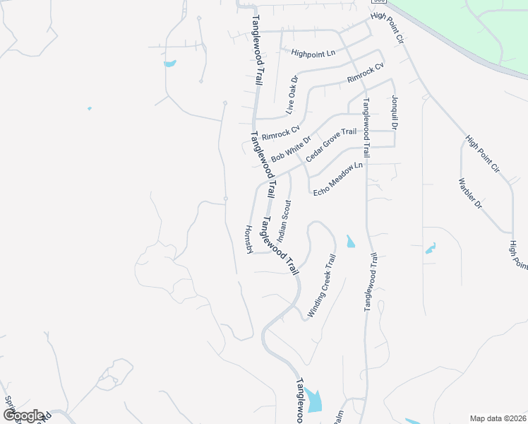 map of restaurants, bars, coffee shops, grocery stores, and more near 1944 Tanglewood Trail in Spring Branch