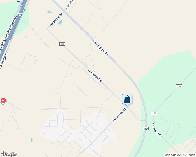 map of restaurants, bars, coffee shops, grocery stores, and more near Yarrington Road in San Marcos