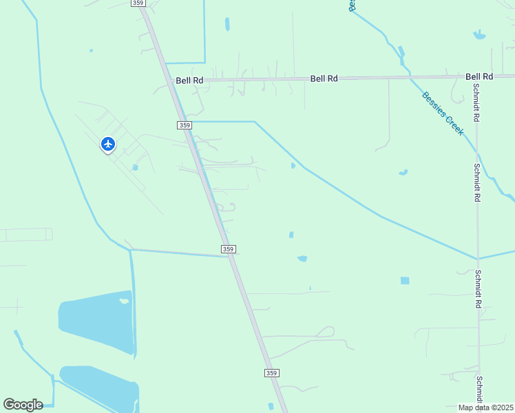 map of restaurants, bars, coffee shops, grocery stores, and more near 11444 Farm to Market 359 in Pattison