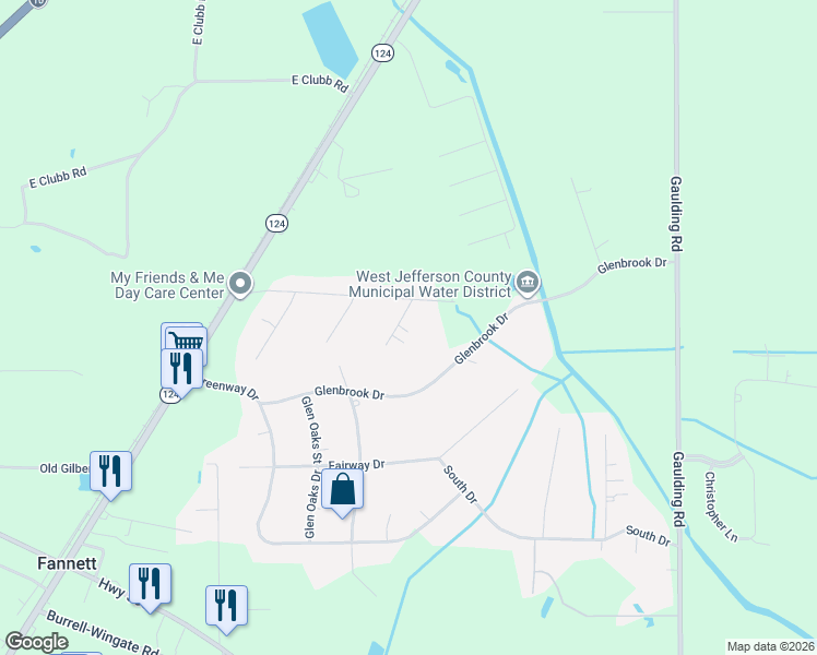 map of restaurants, bars, coffee shops, grocery stores, and more near 10489 Post Oak Lane in Beaumont