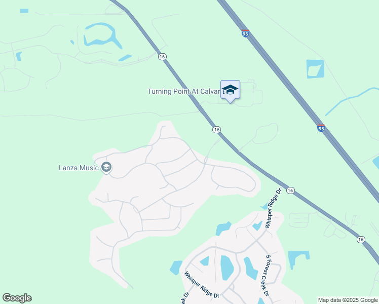 map of restaurants, bars, coffee shops, grocery stores, and more near 20 Crown Colony Road in St. Augustine