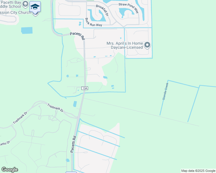 map of restaurants, bars, coffee shops, grocery stores, and more near 5110 Scaff Road in St. Augustine