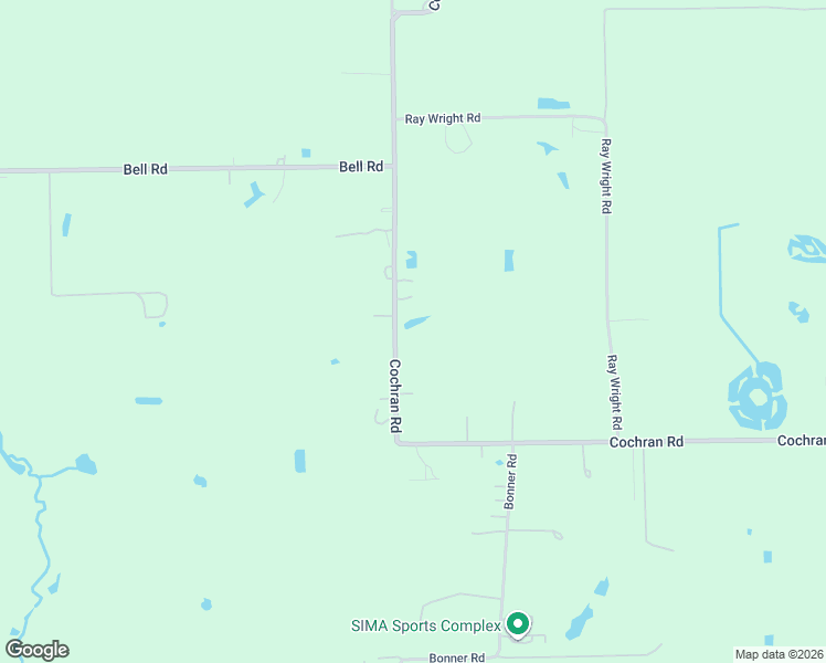 map of restaurants, bars, coffee shops, grocery stores, and more near 36221 Cochran Road in Waller
