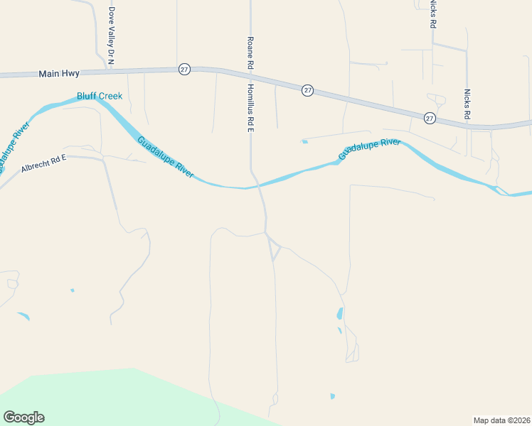 map of restaurants, bars, coffee shops, grocery stores, and more near Homillus Road East in Comfort