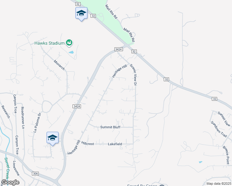 map of restaurants, bars, coffee shops, grocery stores, and more near 1054 Echo Point in Canyon Lake
