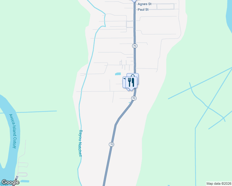 map of restaurants, bars, coffee shops, grocery stores, and more near 100-198 Mike St in Pierre Part