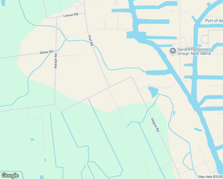 map of restaurants, bars, coffee shops, grocery stores, and more near 2444-2470 Par Road 914 in New Iberia