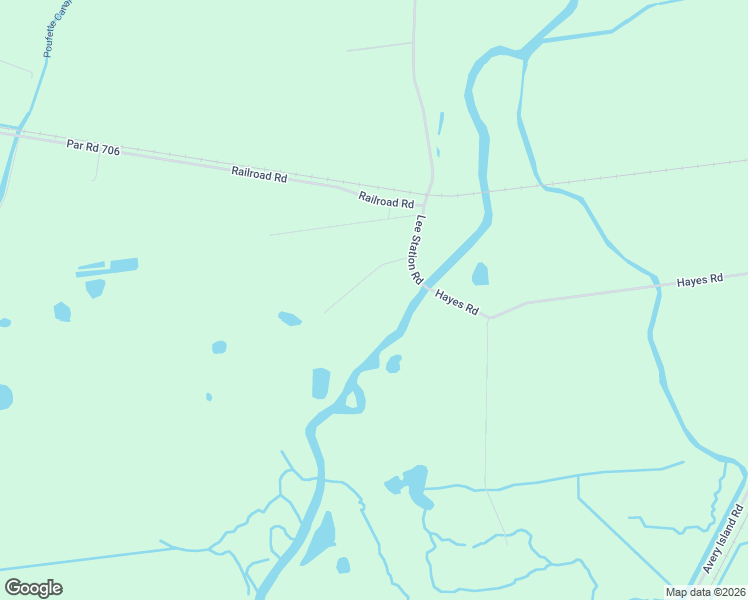 map of restaurants, bars, coffee shops, grocery stores, and more near 1809 Par Road 723 in New Iberia