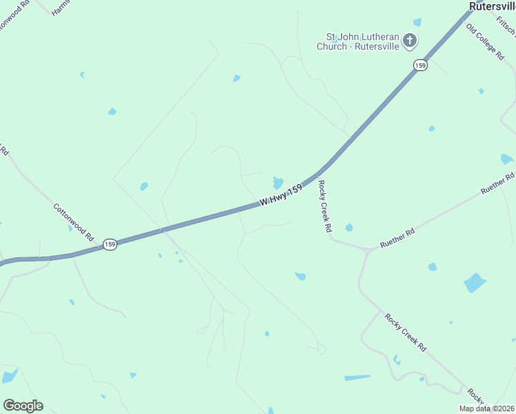 map of restaurants, bars, coffee shops, grocery stores, and more near 5000 Texas 159 in La Grange