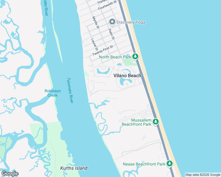 map of restaurants, bars, coffee shops, grocery stores, and more near 600 Carcaba Road in St. Augustine