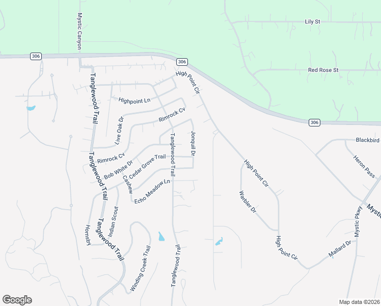 map of restaurants, bars, coffee shops, grocery stores, and more near 1589 Cedar Grove Trail in Spring Branch