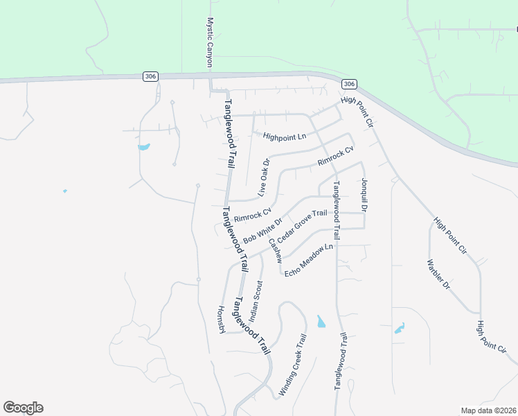 map of restaurants, bars, coffee shops, grocery stores, and more near 963 Rimrock Cove in Spring Branch