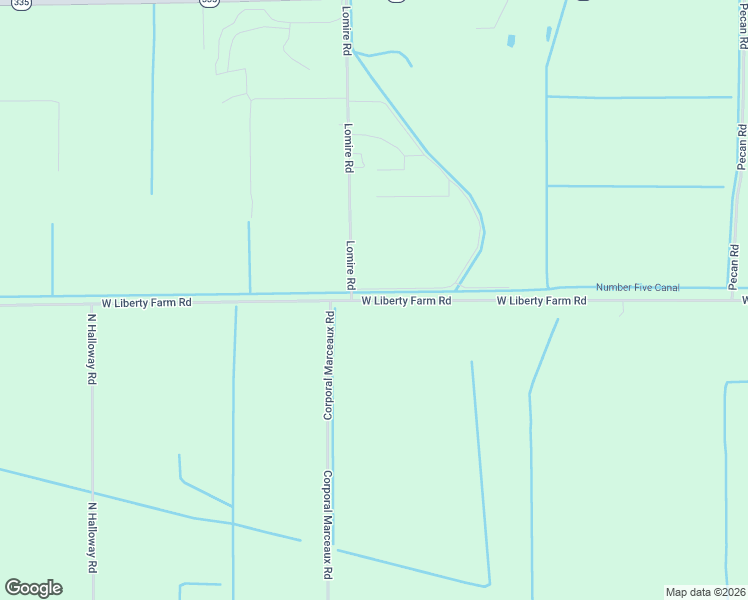 map of restaurants, bars, coffee shops, grocery stores, and more near 20931 West Liberty Farm Road in Kaplan