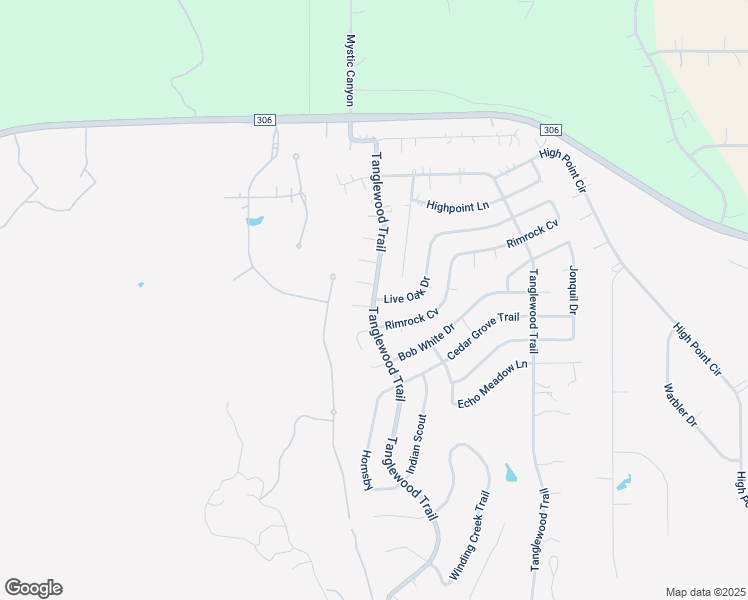 map of restaurants, bars, coffee shops, grocery stores, and more near 131 Lightning Bolt in Spring Branch