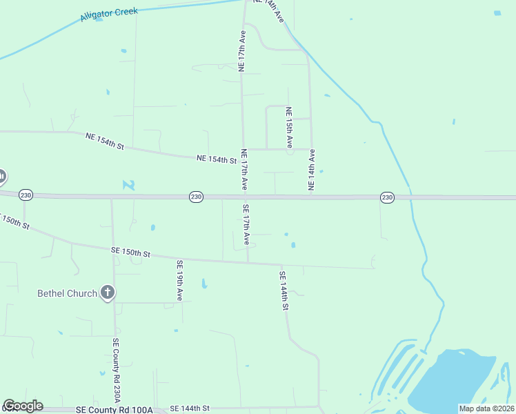 map of restaurants, bars, coffee shops, grocery stores, and more near 1659 Florida 230 in Starke