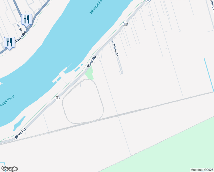 map of restaurants, bars, coffee shops, grocery stores, and more near 257 Anna Street in Ama