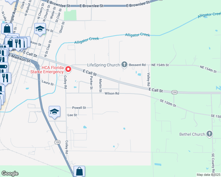 1311 Searing Street, Starke FL Walk Score