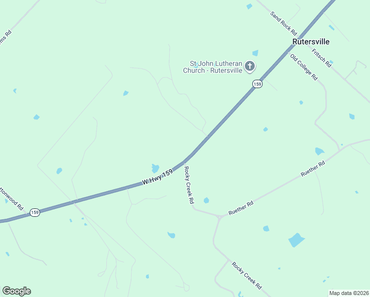 map of restaurants, bars, coffee shops, grocery stores, and more near 5139 Texas 159 in La Grange