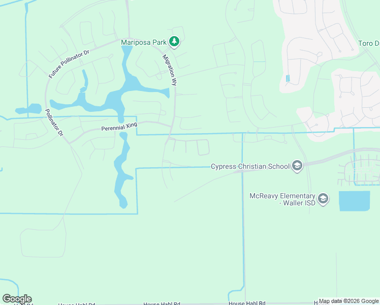 map of restaurants, bars, coffee shops, grocery stores, and more near 23720 House Hahl Road in Cypress