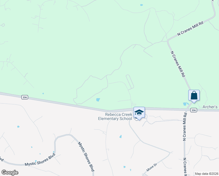 map of restaurants, bars, coffee shops, grocery stores, and more near 289 Star Grass in Spring Branch