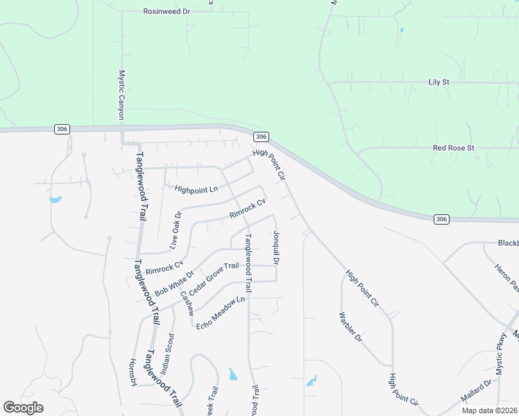 map of restaurants, bars, coffee shops, grocery stores, and more near 397 Granite Road in Spring Branch