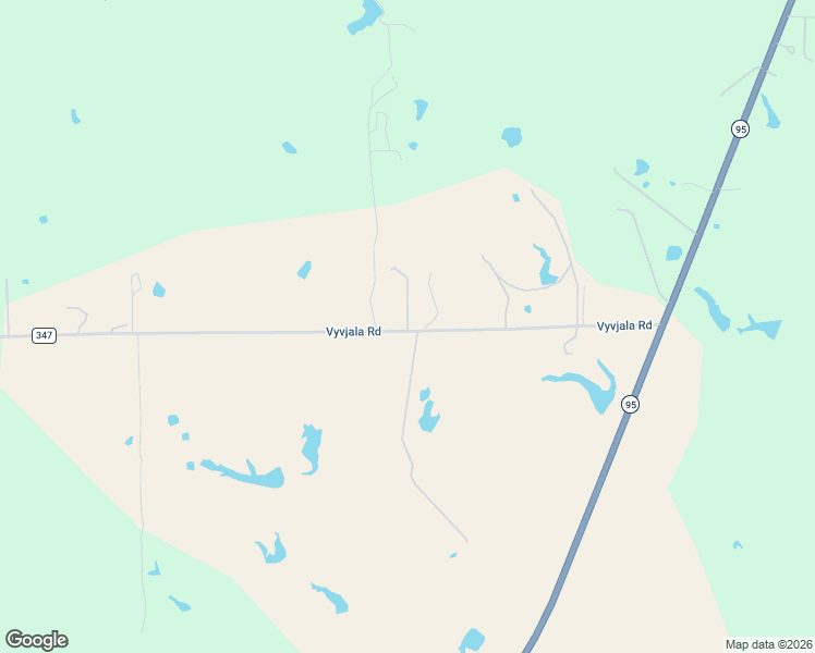 map of restaurants, bars, coffee shops, grocery stores, and more near 418 Vyvjala Road in Smithville