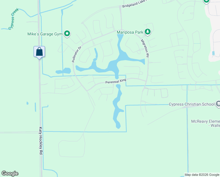 map of restaurants, bars, coffee shops, grocery stores, and more near 23720 House Hahl Road in Cypress