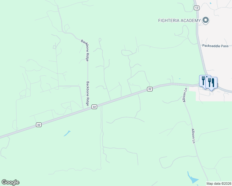 map of restaurants, bars, coffee shops, grocery stores, and more near Farm to Market 32 in San Marcos