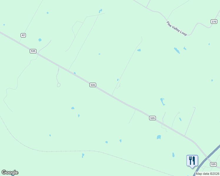 map of restaurants, bars, coffee shops, grocery stores, and more near 2448 Farm to Market 535 in Rosanky