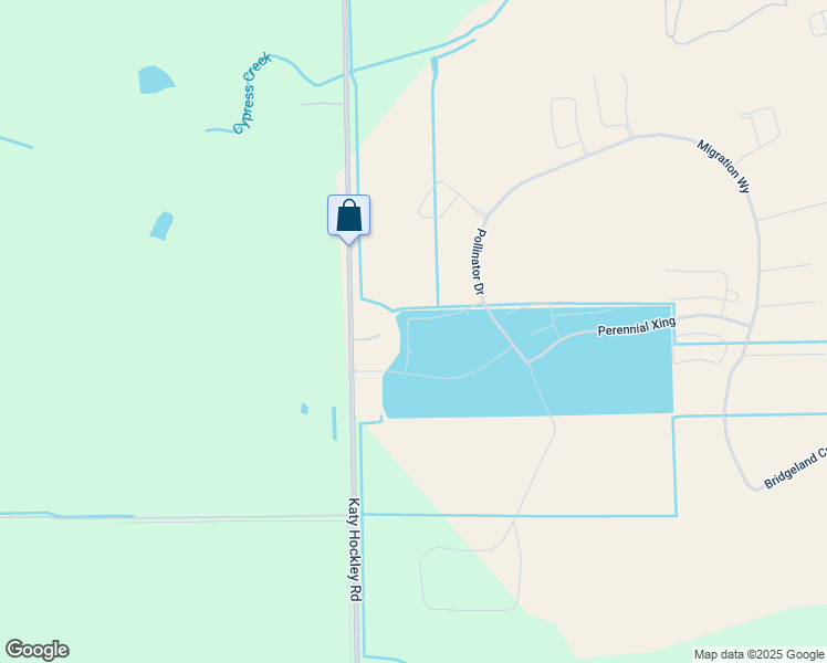 map of restaurants, bars, coffee shops, grocery stores, and more near 23720 House Hahl Road in Cypress