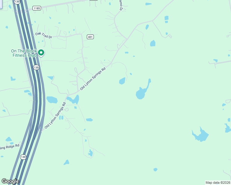 map of restaurants, bars, coffee shops, grocery stores, and more near 1272 Old Lytton Springs Road in Lockhart