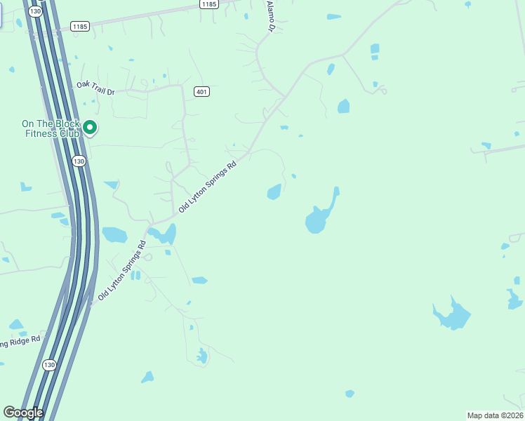 map of restaurants, bars, coffee shops, grocery stores, and more near 1272 Old Lytton Springs Road in Lockhart