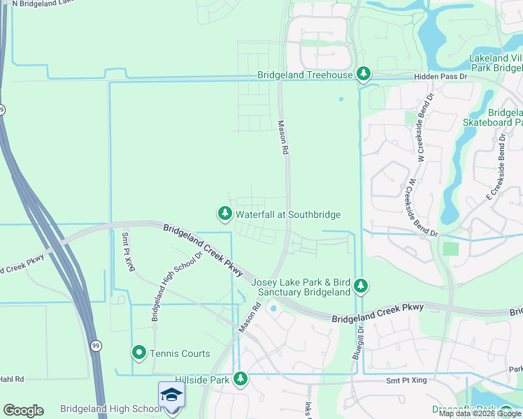 map of restaurants, bars, coffee shops, grocery stores, and more near 20023 House Hahl Road in Cypress