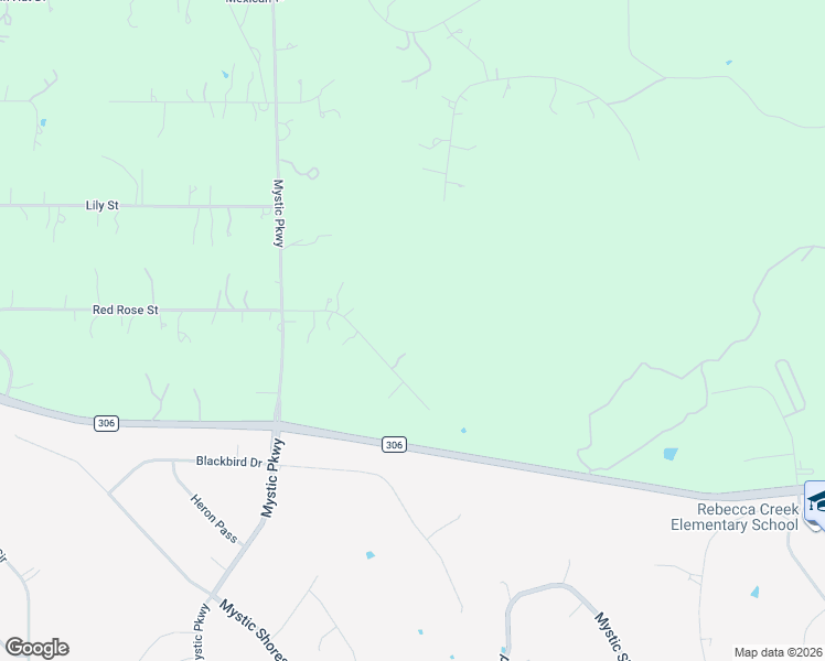 map of restaurants, bars, coffee shops, grocery stores, and more near 505 Red Rose Street in Spring Branch