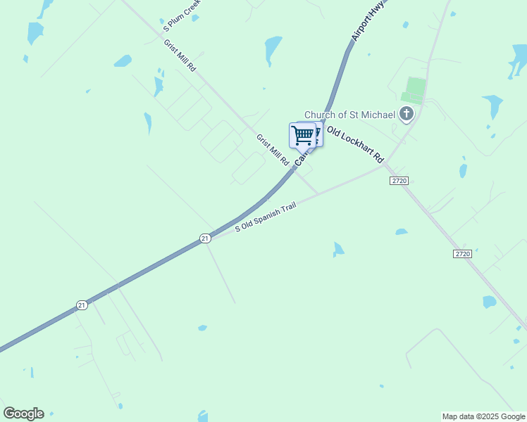 map of restaurants, bars, coffee shops, grocery stores, and more near 131 Camino Road in Uhland