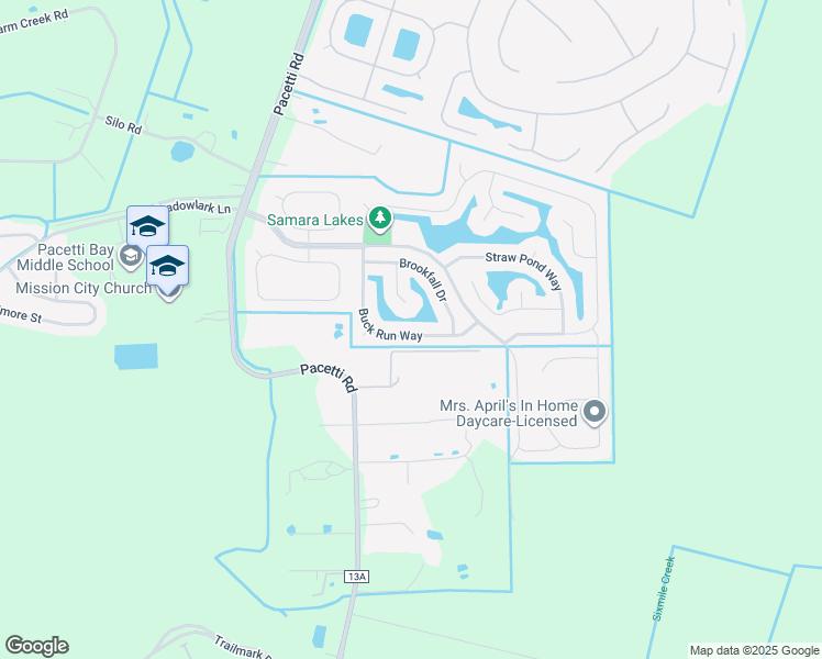 map of restaurants, bars, coffee shops, grocery stores, and more near 218 Buck Run Way in St. Augustine