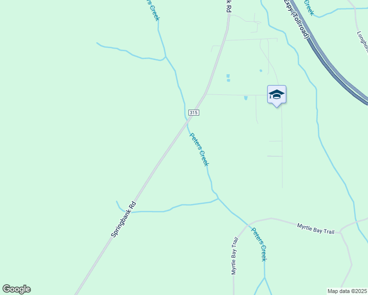 map of restaurants, bars, coffee shops, grocery stores, and more near 4231 Springbank Road in Green Cove Springs