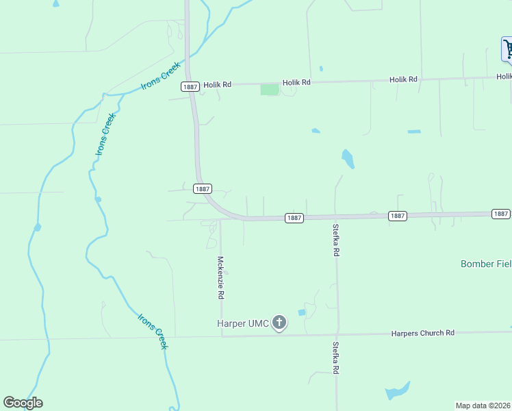 map of restaurants, bars, coffee shops, grocery stores, and more near 15010 Farm to Market 1887 in Hempstead