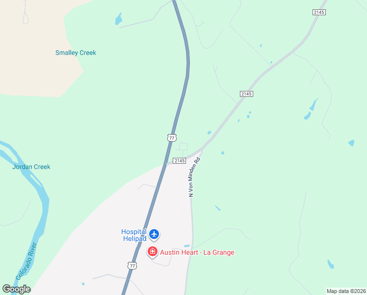 map of restaurants, bars, coffee shops, grocery stores, and more near 1005 Springs Loop in La Grange