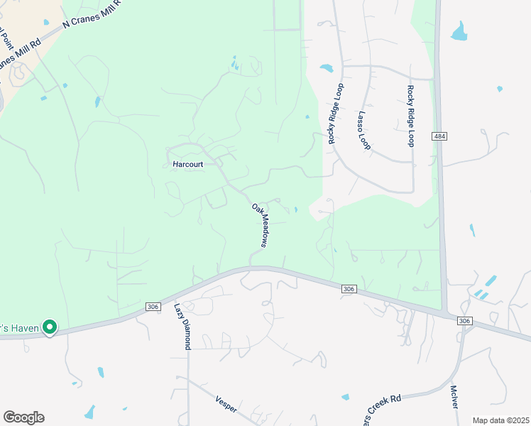map of restaurants, bars, coffee shops, grocery stores, and more near 1240 Oak Meadows in Canyon Lake
