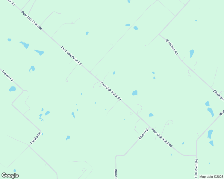 map of restaurants, bars, coffee shops, grocery stores, and more near 3644 Post Oak Point Road in New Ulm