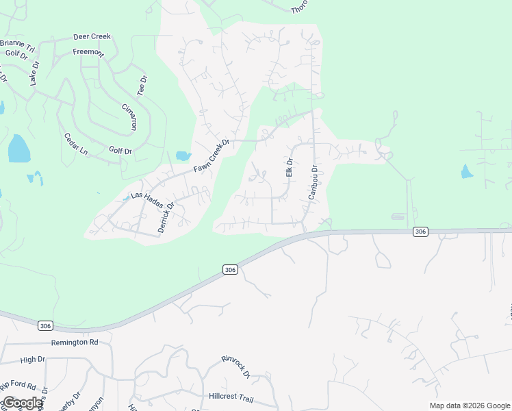 map of restaurants, bars, coffee shops, grocery stores, and more near 7919 Elk Drive in Spring Branch