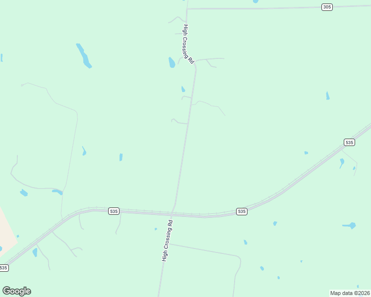 map of restaurants, bars, coffee shops, grocery stores, and more near 348 High Crossing Road in Smithville