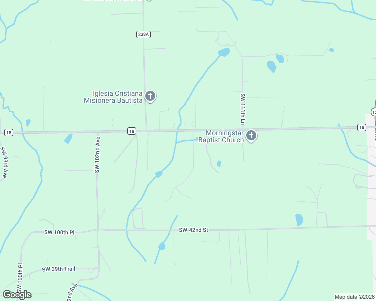 map of restaurants, bars, coffee shops, grocery stores, and more near 4509 SW 109th Rd in Lake Butler