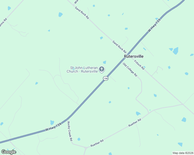 map of restaurants, bars, coffee shops, grocery stores, and more near 5715 Texas 159 in La Grange