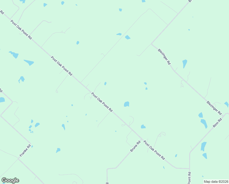 map of restaurants, bars, coffee shops, grocery stores, and more near 3644 Post Oak Point Road in New Ulm