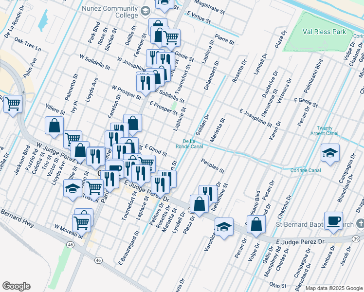 3000 Delambert Street, Chalmette LA Walk Score