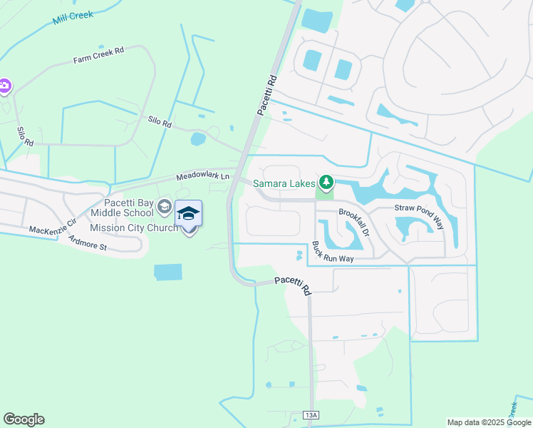 map of restaurants, bars, coffee shops, grocery stores, and more near 949 Wynfield Circle in Saint Augustine