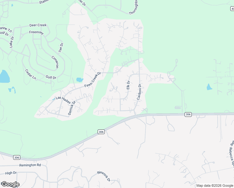 map of restaurants, bars, coffee shops, grocery stores, and more near 7919 Elk Drive in Spring Branch