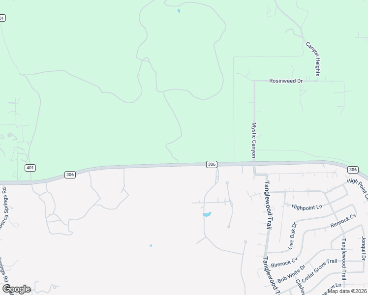 map of restaurants, bars, coffee shops, grocery stores, and more near 6875 Flores Road in Spring Branch